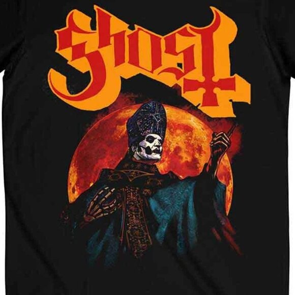 Ghost T Shirt Hunters Moon Band Logo Shirt 141 - Picture 2 of 5